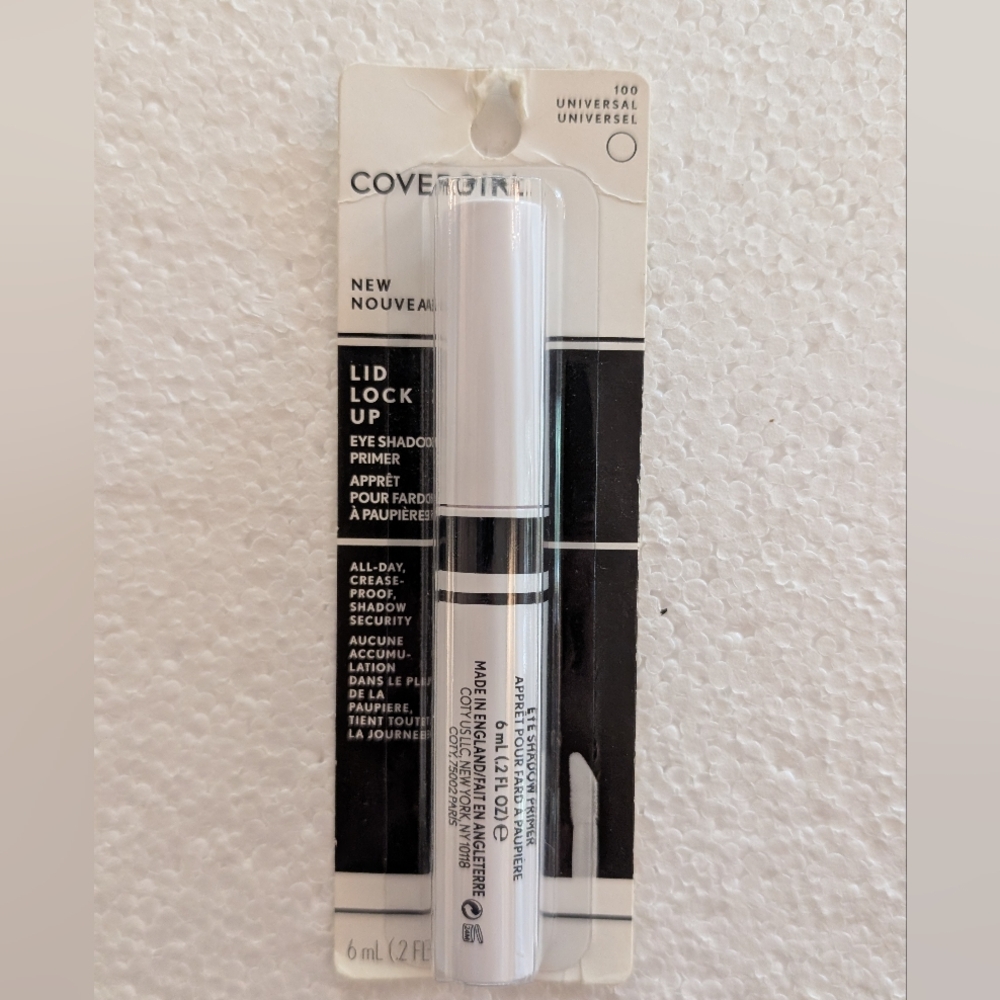NWE CoverGirl Lid Lock Up All-Day Waterproof Eyeshadow Base